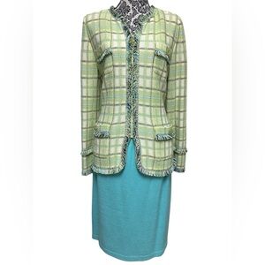 ❌SOLD❌ St. John Skirt Suit Sz 14